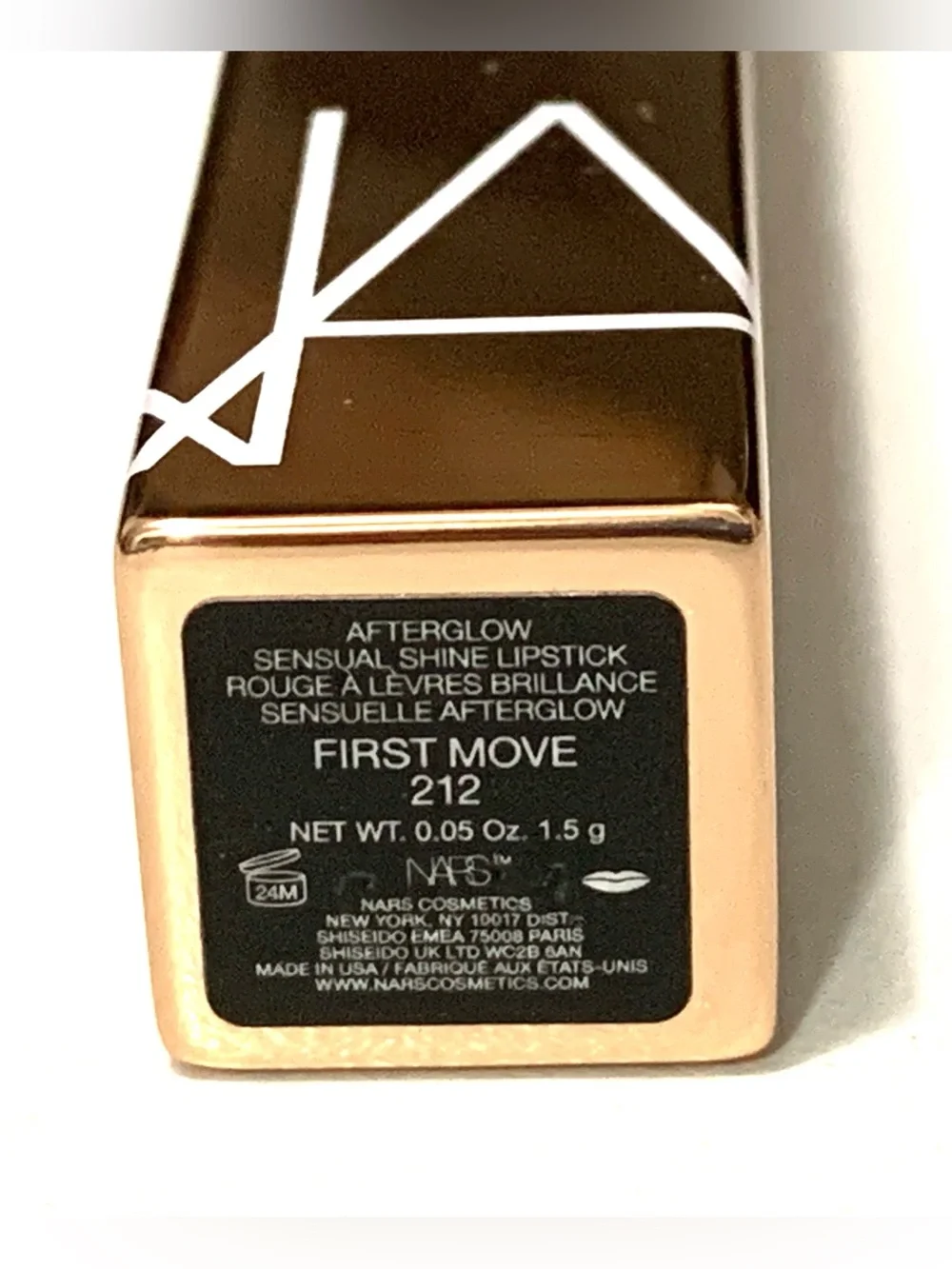 NARS Afterglow Sensual Shine Lipstick-First Move #212